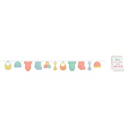Baby Shower Autograph Clothesline Garland Pk 1