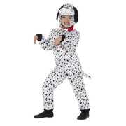 Child Dalmatian Dog One Piece Suit Costume (Small, 4-6 Years)