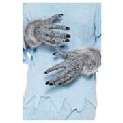 Halloween Werewolf Furry Hands Costume Gloves (1 Pair)