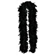 Black Feather Boa 182cm 