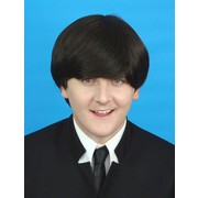 Dark Brown Deluxe Beatles Wig Pk 1