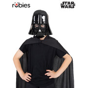 Star Wars Child Darth Vader Costume Kit – Mask & Cape Set (Ages 6+)