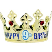 Child Customisable Age Happy Birthday Crown