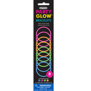 Mixed Colour Glow Stick Bracelets (Pk 8)
