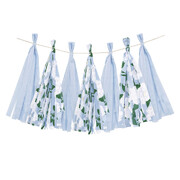 Garden Party Fabric 10 Tassel Garland 2.13m