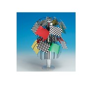 Motor Racing Mini Foil Centrepiece Decoration Pk 1