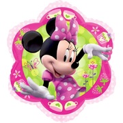 Minnie Mouse Flower Shaped Foil Balloon (35x38cm)