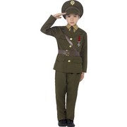Army Officer Child Costume (Large, 10-12 Years) Pk 1