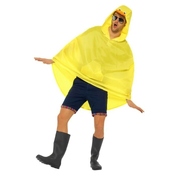 Adult Costume Duck Party Poncho One Size