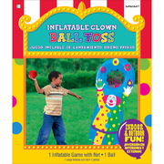 Inflatable Clown Ball Toss Game