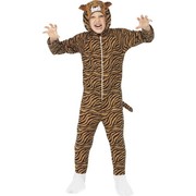 Tiger One Piece Suit Child Costume (Medium, 7-9 Years)