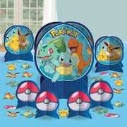 Pokemon Table Decorating Kit (7 Pc + Confetti)