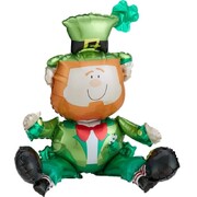 Sitting Leprechaun Air Filled Foil Supershape Balloon 45x55cm