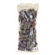 Darrell Lea Milk Chocolate Twists 875g | Chocolate Coated Black Liquorice Twists