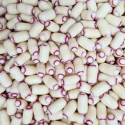 Darrell Lea White Chocolate Raspberry Bullets 875g | Raspberry Liquorice White Chocolate Lollies