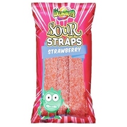 Strawberry Sour Straps 160gm