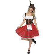 Women's Oktoberfest Bavarian Wench Costume (Medium, 12-14) Pk 1
