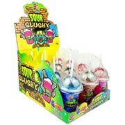 Big Dipper Sour Slushy Sherbet with Lollipop 39g Assorted Flavours (Pk 12)