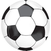 Soccer Ball Foil Orbz Balloon 38cm