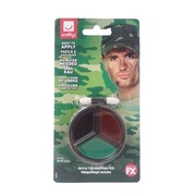 Army Camouflage Face Paint Make-Up Kit with Applicator Pk 1