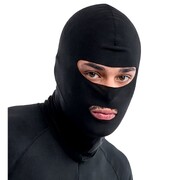 Black Balaclava Face Mask | Stretch Fabric Adult One Size
