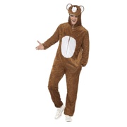 Adult Bear One Piece Jumpsuit Costume (Large)