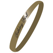 Gold Birthday Girl Sash Pk 1