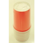 Pumpkin Orange 9oz. Paper Cups Pk 14