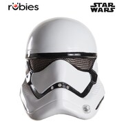 Star Wars Stormtrooper Mask – Moulded Plastic Helmet with Mesh Eyes (Licensed Product)