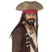 Pirate Hat with Dreadlocks Pk 1