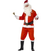 Adult Deluxe Santa Suit Costume (Medium, 38-40) Pk 1
