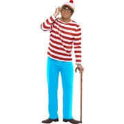 Adult Where's Wally Costume Large Pk 1