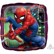 Spiderman Square 17in. Foil Balloon Pk 1