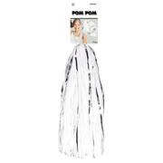 White & Silver Pom Pom Pk 1