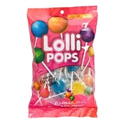 Mixed Flat Lollipops 160g