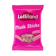 Musk Sticks Lollies 125g