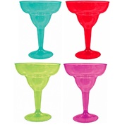 Plastic Fiesta Margarita Glasses 283ml (Pk 20)
