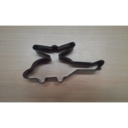 Black Helicopter Cookie Cutter (5in.) Pk 1