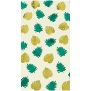 Green & Gold Foil Key West Palm Leaf Confetti Scatters Pk 48