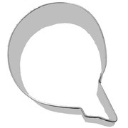 Alphabet Cookie Cutter - Letter Q (3in.) Pk 1