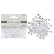 Clear Gems Confetti (28.3g) Pk 1