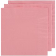Light Pink Party Napkins - Dinner 2 ply Pk100 