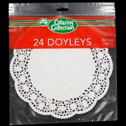 White Round Doilies 267mm Pk24 