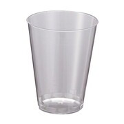 Reusable Clear Plastic Tumblers Cups 200ml Pk 12