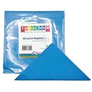 Royal Blue Paper Lunch Napkins 33cm Pack of 50 | 2 Ply Recyclable Party Napkins