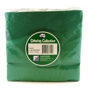 Hunter Green Party Napkins - Dinner 2 ply Pk50