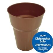 Bronze / Rose Gold 285ml Plastic Cups Pk 20