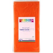 Orange Rectangle Tablecover (137 x 274cm) Pk 1 