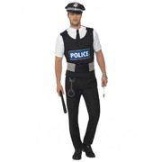 Adult Instant Policeman Costume Kit (Large) Pk 1