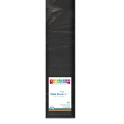 Black Plastic Tablecover Roll 1.2m x 30m - Party Table Cover